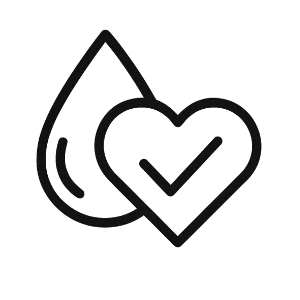 Ikona zdravotnej nezávadnosti.